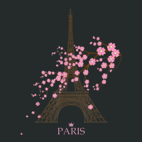 Paris Eiffel Tower The Sign Of Love France Parisian Home T Shirt Women's Triblend Scoop T-shirt | Artistshot