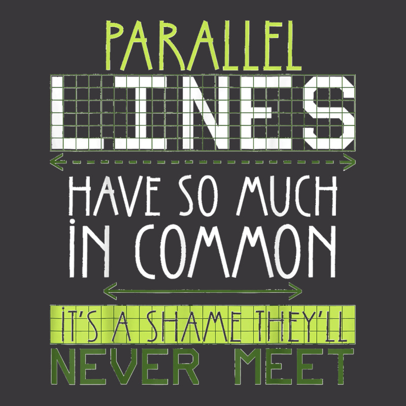 Parallel Lines Have So Much In Common Math Lovers Teacher Ladies Curvy T-Shirt by AnaMercedesContreras | Artistshot