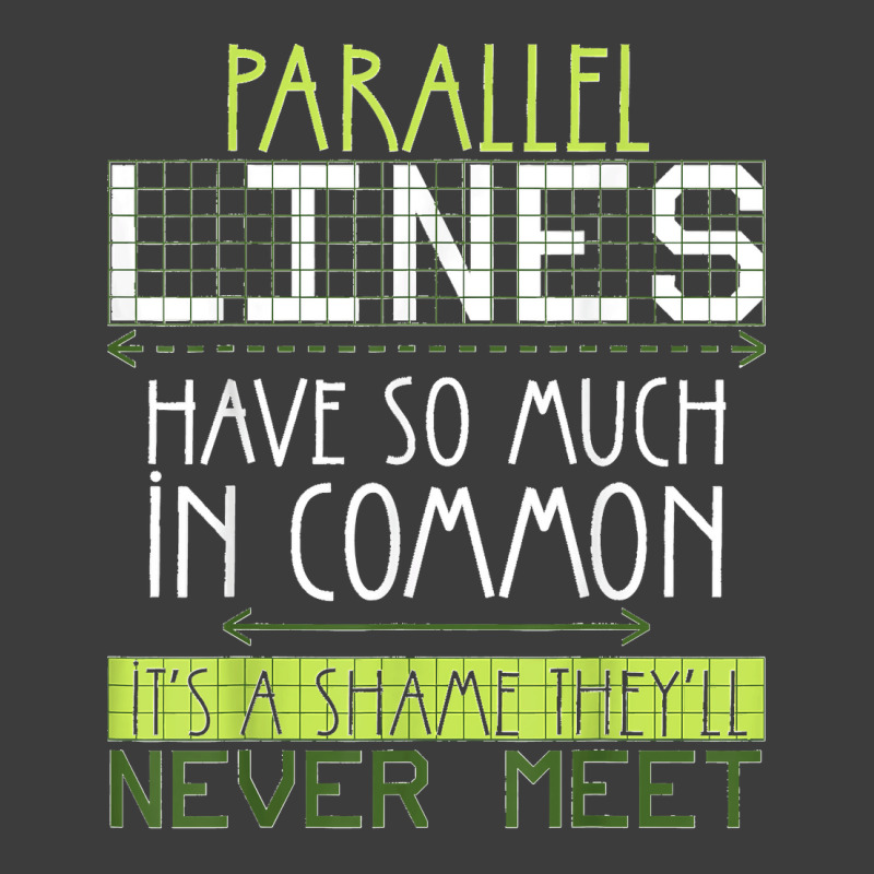 Parallel Lines Have So Much In Common Math Lovers Teacher Men's Polo Shirt by AnaMercedesContreras | Artistshot