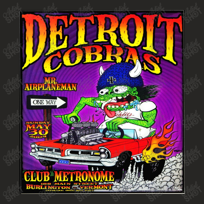 The Detroit Cobras Ladies Fitted T-Shirt by fplaidehx | Artistshot