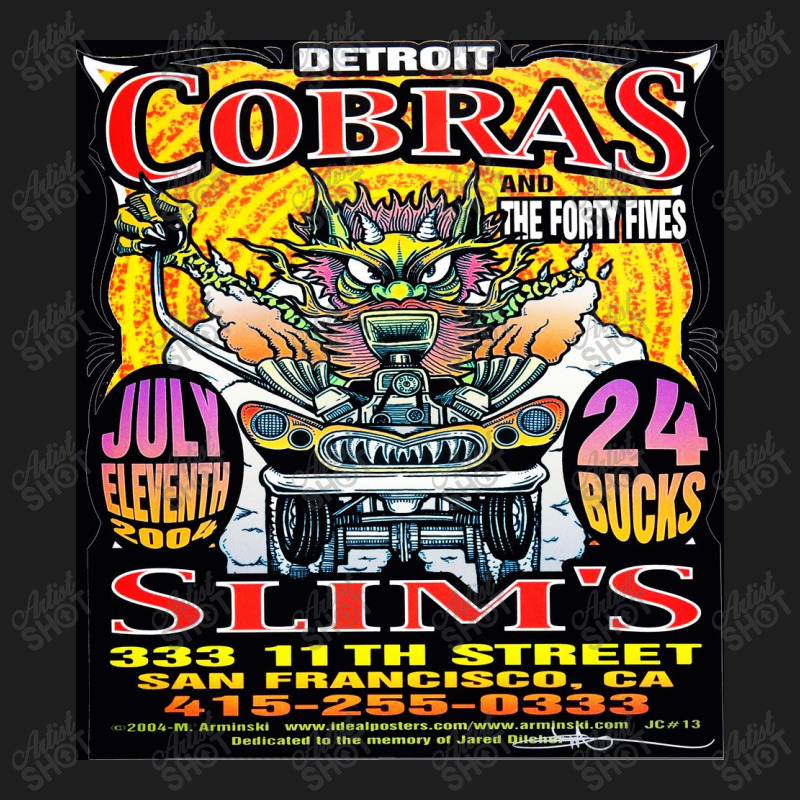 The Detroit Cobras Classic T-shirt by fplaidehx | Artistshot