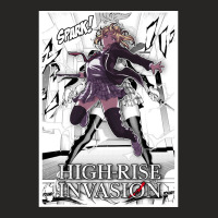 High Rise Invasion Mayuko Ladies Fitted T-shirt | Artistshot