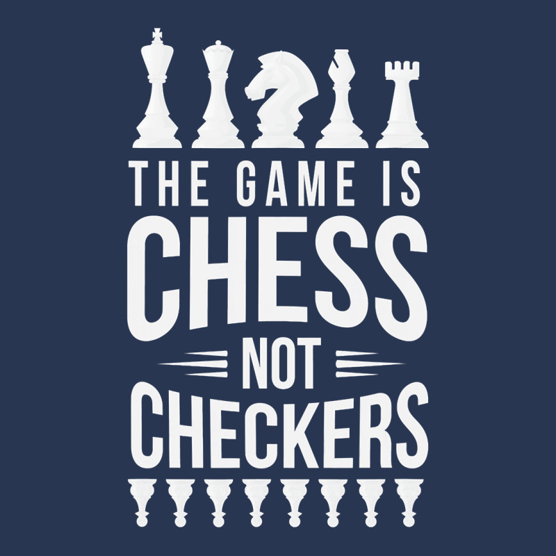 The Game Is Chess Not Checkers Grandmaster Gift Ladies Denim Jacket by trokeryth | Artistshot