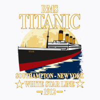 Rms Titanic White Star Line Cruise Ship 1912 Boys Girls Kids Long Slee T-shirt | Artistshot