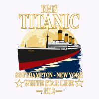 Rms Titanic White Star Line Cruise Ship 1912 Boys Girls Kids Long Slee Tank Top | Artistshot