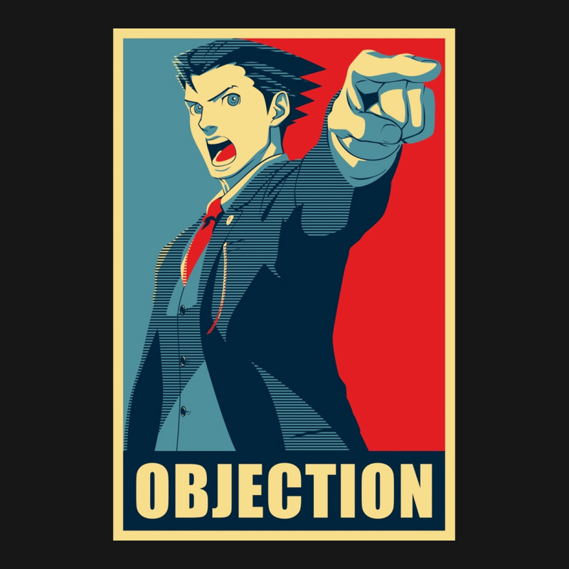 Objection Canvas Print Medium-length Apron | Artistshot