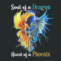 Soul Of A Dragon Heart Of A Phoenix T Shirt Women's Triblend Scoop T-shirt | Artistshot