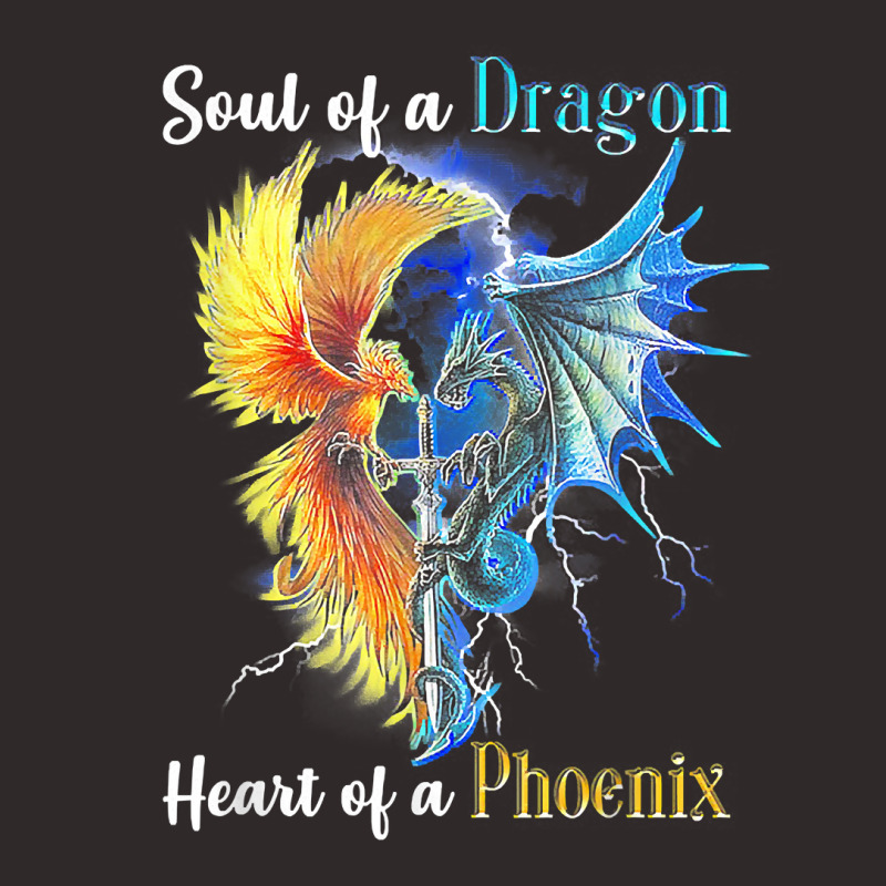 Soul Of A Dragon Heart Of A Phoenix T Shirt Racerback Tank by cm-arts | Artistshot