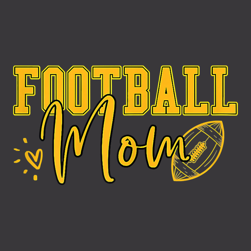 Womens Black Gold Football Mom Shirt Women Football Mother Football T Ladies Curvy T-Shirt by cm-arts | Artistshot