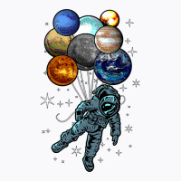 Astronaut Space Balloons Moon Mars Planets  Astronaut T-shirt | Artistshot