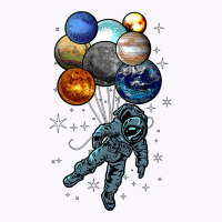 Astronaut Space Balloons Moon Mars Planets  Astronaut Tank Top | Artistshot