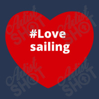 Love Sailing, Hashtag Heart, Sailing Men Denim Jacket | Artistshot