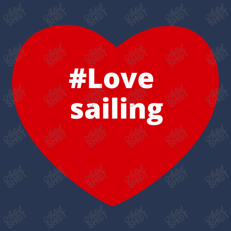 Love Sailing, Hashtag Heart, Sailing Men Denim Jacket | Artistshot