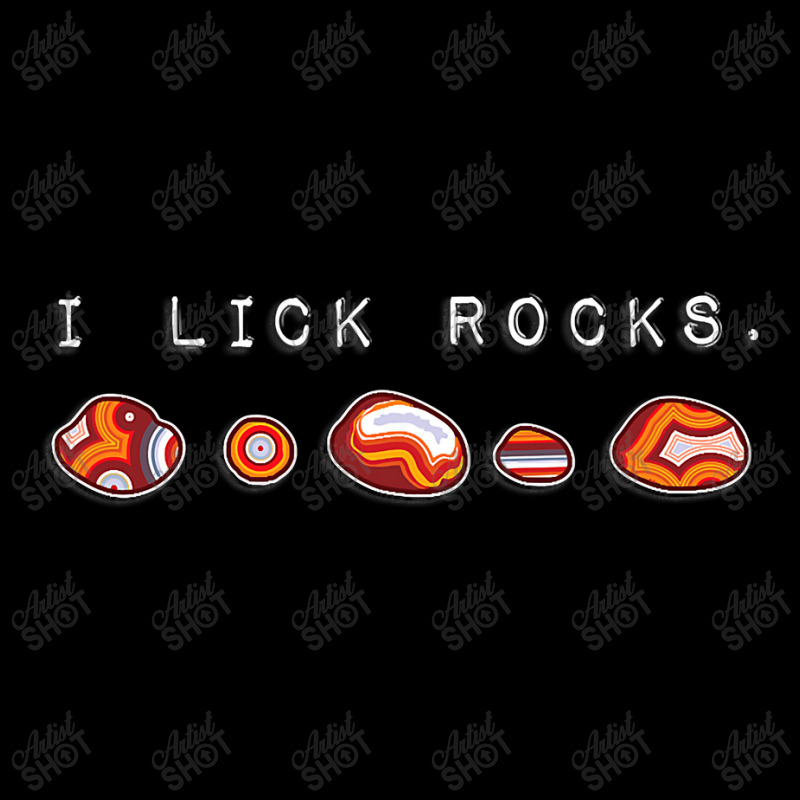 I Lick Rocks Agate Collector Women's V-Neck T-Shirt by CUSER3772 | Artistshot