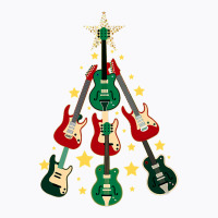 Cool Guitar Christmas Tree Guitar Lovers Christmas Tree T-shirt | Artistshot