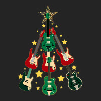 Cool Guitar Christmas Tree Guitar Lovers Christmas Tree 3/4 Sleeve Shirt | Artistshot