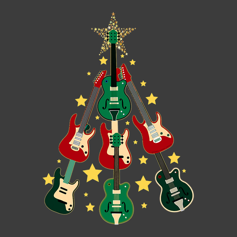 Cool Guitar Christmas Tree Guitar Lovers Christmas Tree Men's Polo Shirt | Artistshot