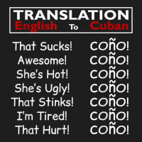 Funny Cuban Spanish Cono Bilingual Slang T Shirt Classic T-shirt | Artistshot