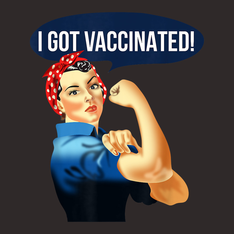 Pro Vaccine Vaccinated Rosie The Riveter Vaccinator T Shirt Racerback Tank by homyfelaego | Artistshot