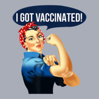 Pro Vaccine Vaccinated Rosie The Riveter Vaccinator T Shirt Tank Dress | Artistshot