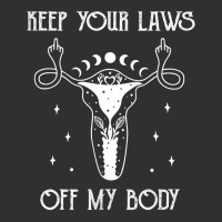 Womens Uterus Shirt Middle Finger Keep Your Laws Off My Body Tank Top Champion Hoodie | Artistshot