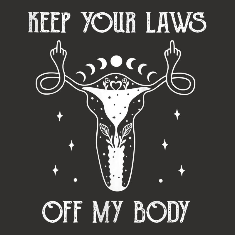 Womens Uterus Shirt Middle Finger Keep Your Laws Off My Body Tank Top Champion Hoodie | Artistshot