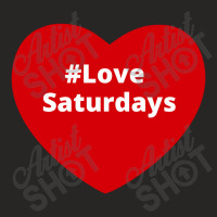 Love Saturdays, Hashtag Heart, Saturday Ladies Fitted T-shirt | Artistshot