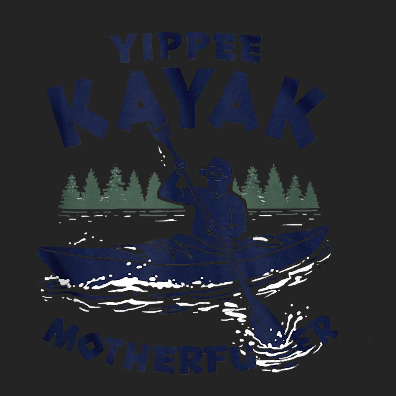 Yippie Kayak, Funny Kayak Water Swimming Tank Top 3/4 Sleeve Shirt | Artistshot