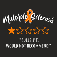 Multiple Sclerosis One Star, Funny Ms Invisible Spoonie Ladies Fitted T-shirt | Artistshot