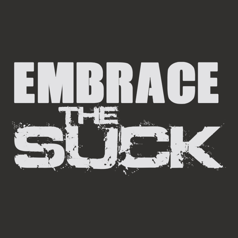 Embrace The Suck Motivational Work Out Gym Hoodie Sweatshirt Champion Hoodie by chicoavsmaydav | Artistshot