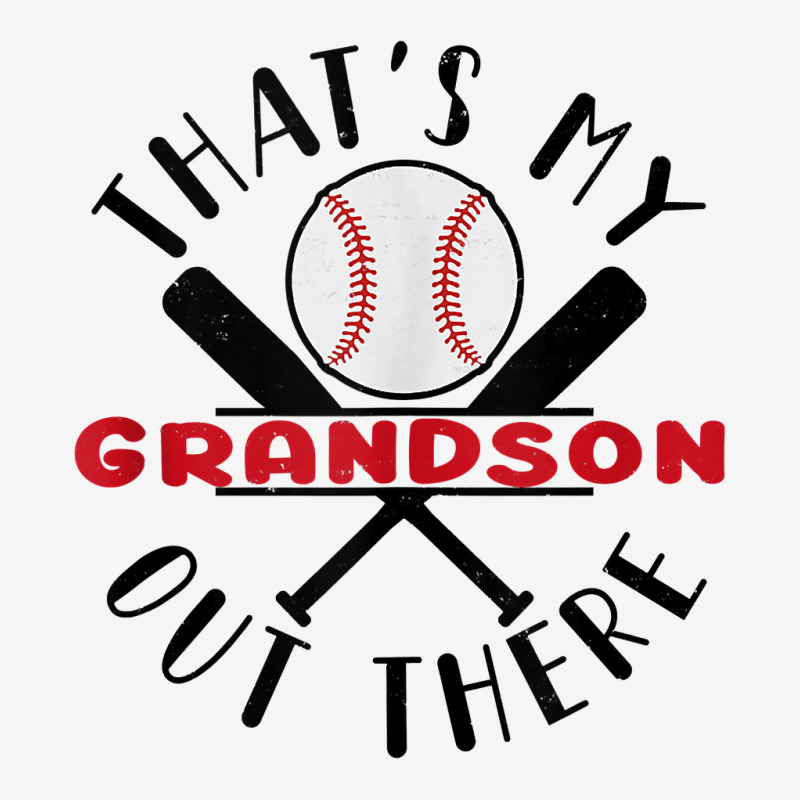 That's My Grandson Out There Baseball For Grandma Grandpa Tank Top Adjustable Cap by cm-arts | Artistshot