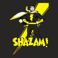 Mens Shazam! Lightning Bolt T Shirt Ladies Fitted T-shirt | Artistshot