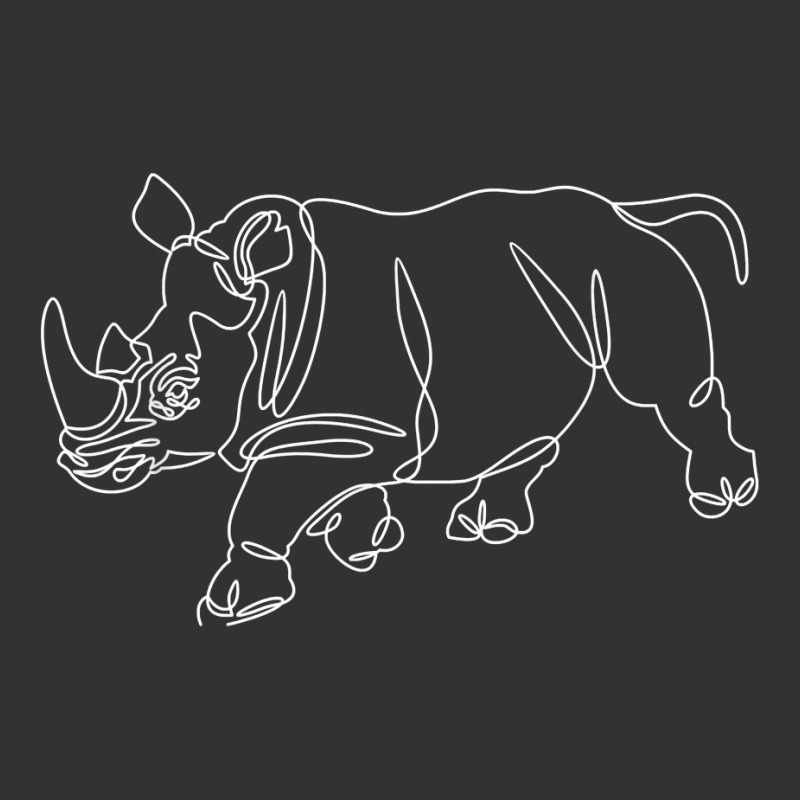 Minimalist Rhino   Zoologist Rhinoceros Safari Animal Lover T Shirt Baby Bodysuit by cm-arts | Artistshot