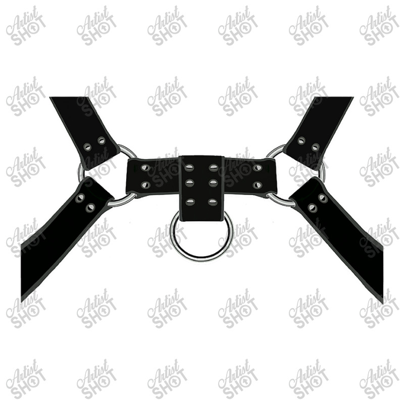 Black Leather Harness Print Bsdm Kink Gay Leather Pride Sticker | Artistshot