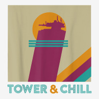 Retro Tower & Chill Tee   Gamer Titan Hunter Warlock T Shirt Rear Car Mat | Artistshot