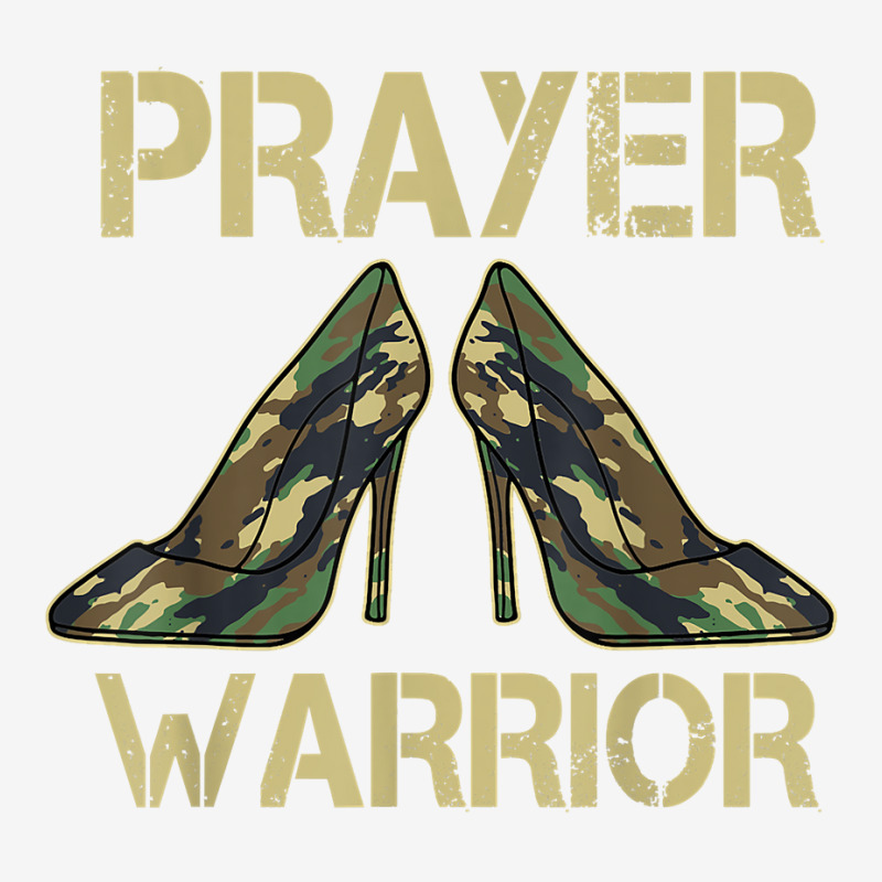 Camo Heels Prayer Warrior Faith God Jesus Christian T Shirt Rear Car Mat | Artistshot