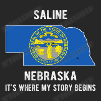 Saline It's Where My Story Begins Men's T-shirt Pajama Set | Artistshot