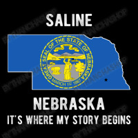 Saline It's Where My Story Begins Lightweight Hoodie | Artistshot