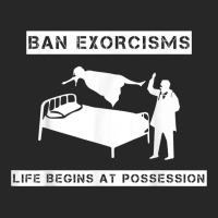 Ban Exorcisms Life Begins At Possession Apparel T Shirt Women's Pajamas Set | Artistshot