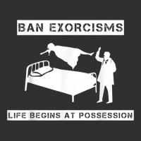 Ban Exorcisms Life Begins At Possession Apparel T Shirt Champion Hoodie | Artistshot