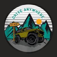 Drive Anywhere Overlanding Off Roading Tank Top Ladies Fitted T-shirt | Artistshot