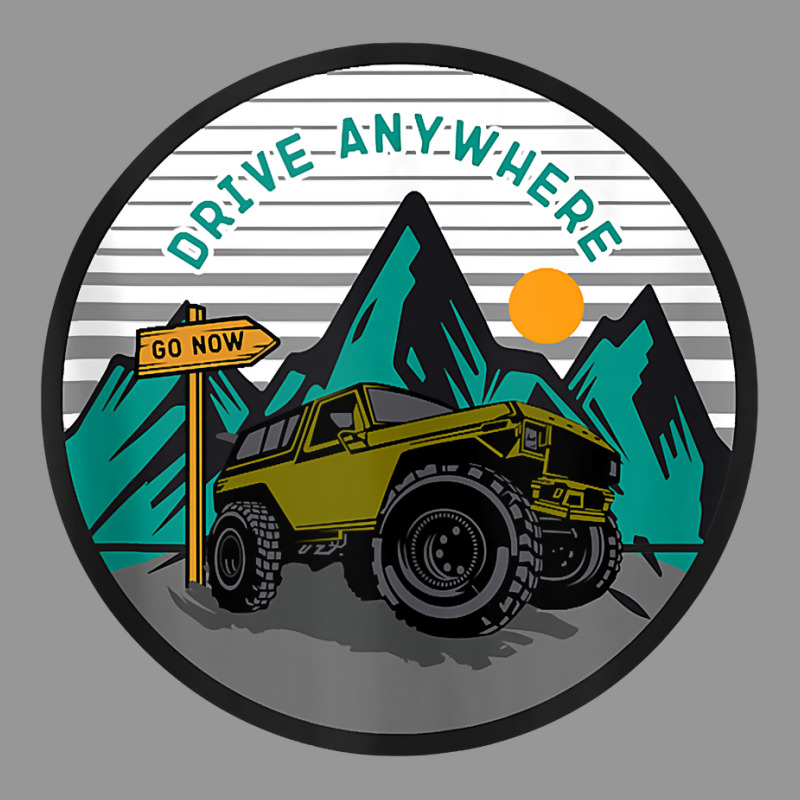 Drive Anywhere Overlanding Off Roading Tank Top Women's V-Neck T-Shirt by cm-arts | Artistshot