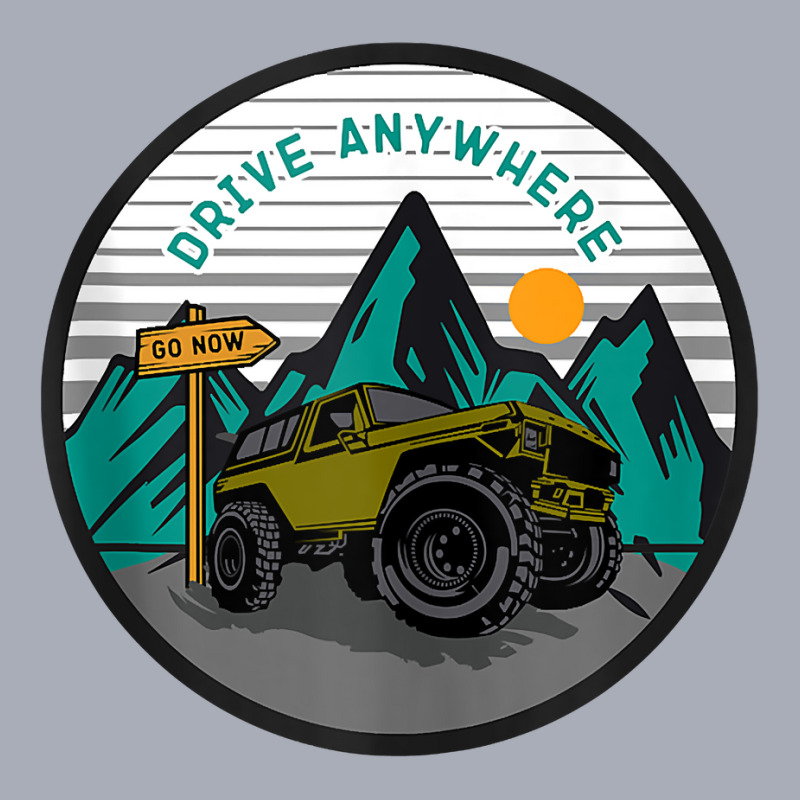 Drive Anywhere Overlanding Off Roading Tank Top Tank Dress by cm-arts | Artistshot