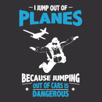 I Jump From Planes Jumping From Cars Is Dangerous Vintage Short | Artistshot