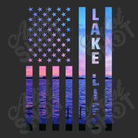 Lake Life American Flag Dock Sunset Wakeboarder Power Boat Exclusive T-shirt | Artistshot