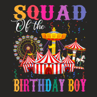 Squad Of The Birthday Boy Ringmaster Circus Birthday Party T Shirt Ladies Fitted T-shirt | Artistshot