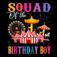 Squad Of The Birthday Boy Ringmaster Circus Birthday Party T Shirt Cropped Sweater | Artistshot