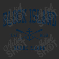 Block Island Ri Vintage Navy Crossed Oars & Boat Anchor Exclusive T-shirt | Artistshot