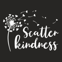 Dandelion Scatter Kindness & Be Kind Matching Family Gifts T Shirt Ladies Fitted T-shirt | Artistshot