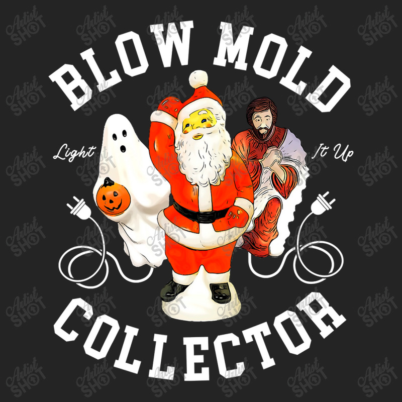 Blow Mold Collector Light It Up Christmas Halloween 3/4 Sleeve Shirt by CUSER3772 | Artistshot